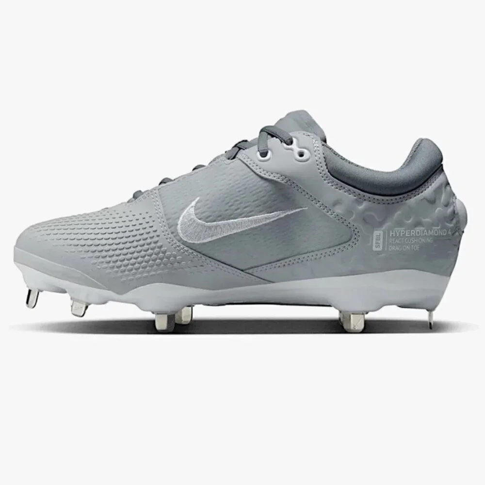Women's Softball Cleats Nike Hyperdiamond 4 Elite React Size 9 CZ5917-012 New